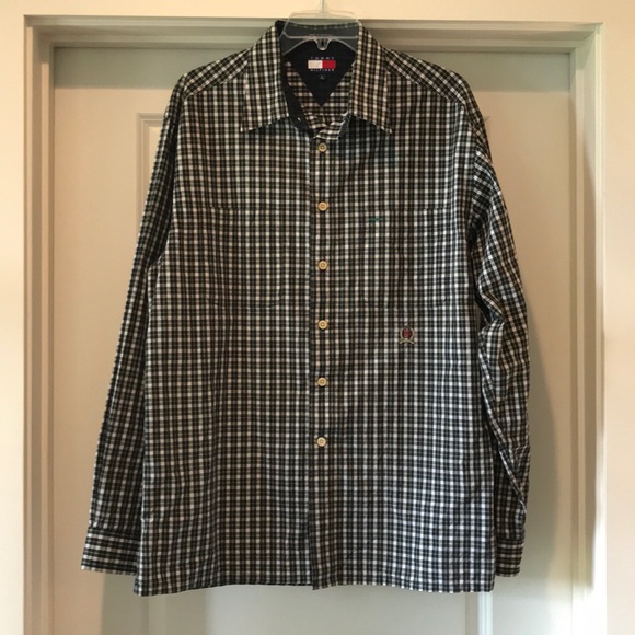 Tommy Hilfiger Men’s Button Down Shirt - Picture 1 of 6